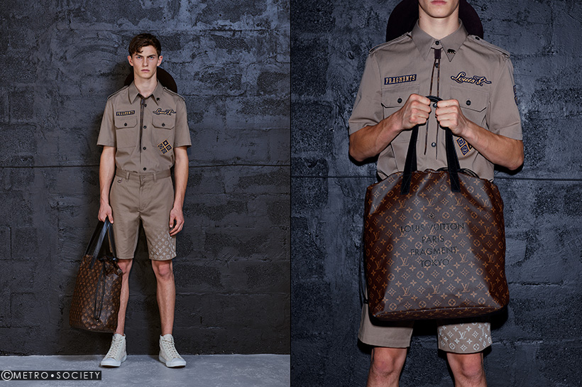 Louis Vuitton Cover Light Fragment (Hiroshi Fujiwara Collaboration) Men's Tote  Bag M43416 Monogram Macassar Brown