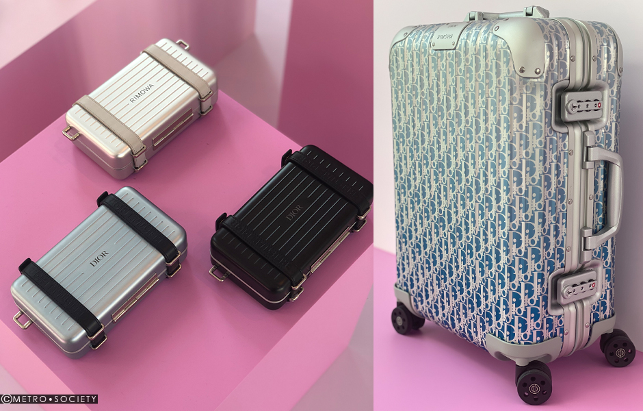 The Dior x Rimowa suitcase collection has finally dropped to